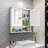 Leshanti W H Wall Medicine Cabinet Mirror-1792895385
