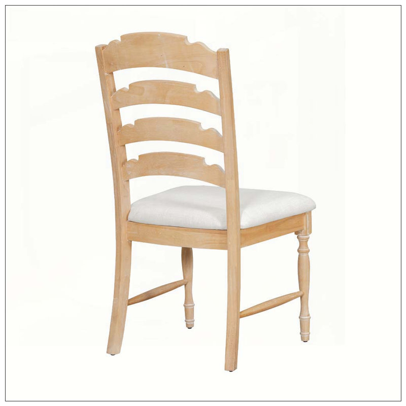 Chaise de salle à manger Ahjanay, Blanc