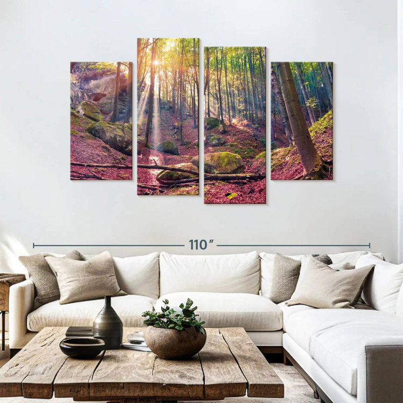 Alvord Mystical Woods, 54" H x 84" W