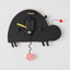 Allen Designs Dotty la coccinelle souriante horloge murale à pile 8,07 pouces