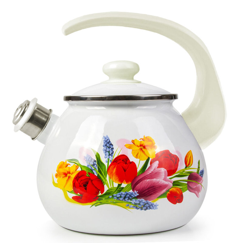Kettle with Whistle Spring Bouquet 2.7-qt.