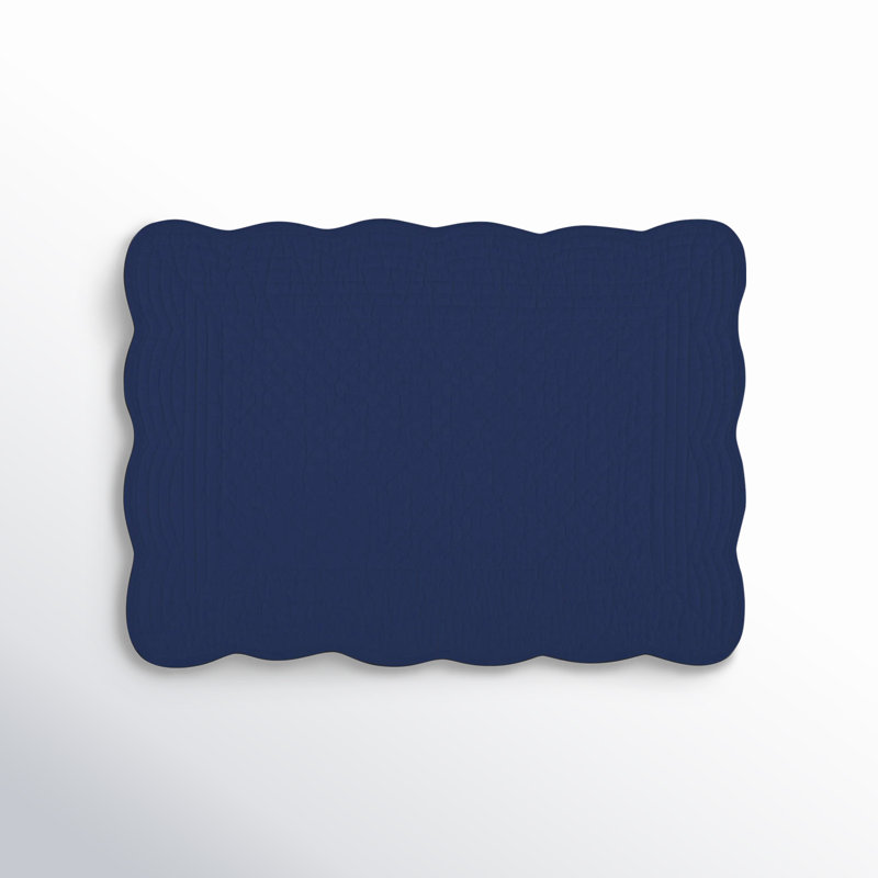 Napperon Grover, Bleu marine