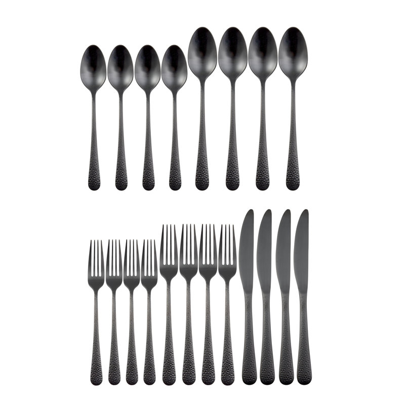 Ensemble de couverts 20 pièces Keene, service pour 4, Cuivre satiné