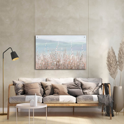 «Coastal Morning Blooms» par Danhui Nai, art mural en verre acrylique