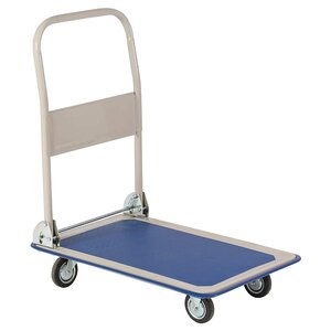 Heavy Duty Platform Cart with 360 Degree Swivel Wheels