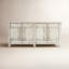 Lagos 74" Reclaimed Pine Wood Antique White Sideboard