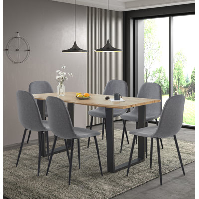 Noni 6 - Person Dining Set