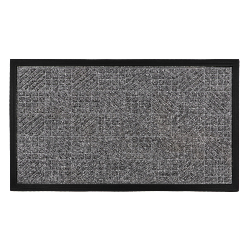 Non-Slip Geometric Indoor Doormat
