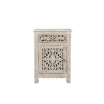 Harleen 22'' W Solid Wood Nightstand