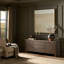 Lawson Media Console-Warm Grey Marble