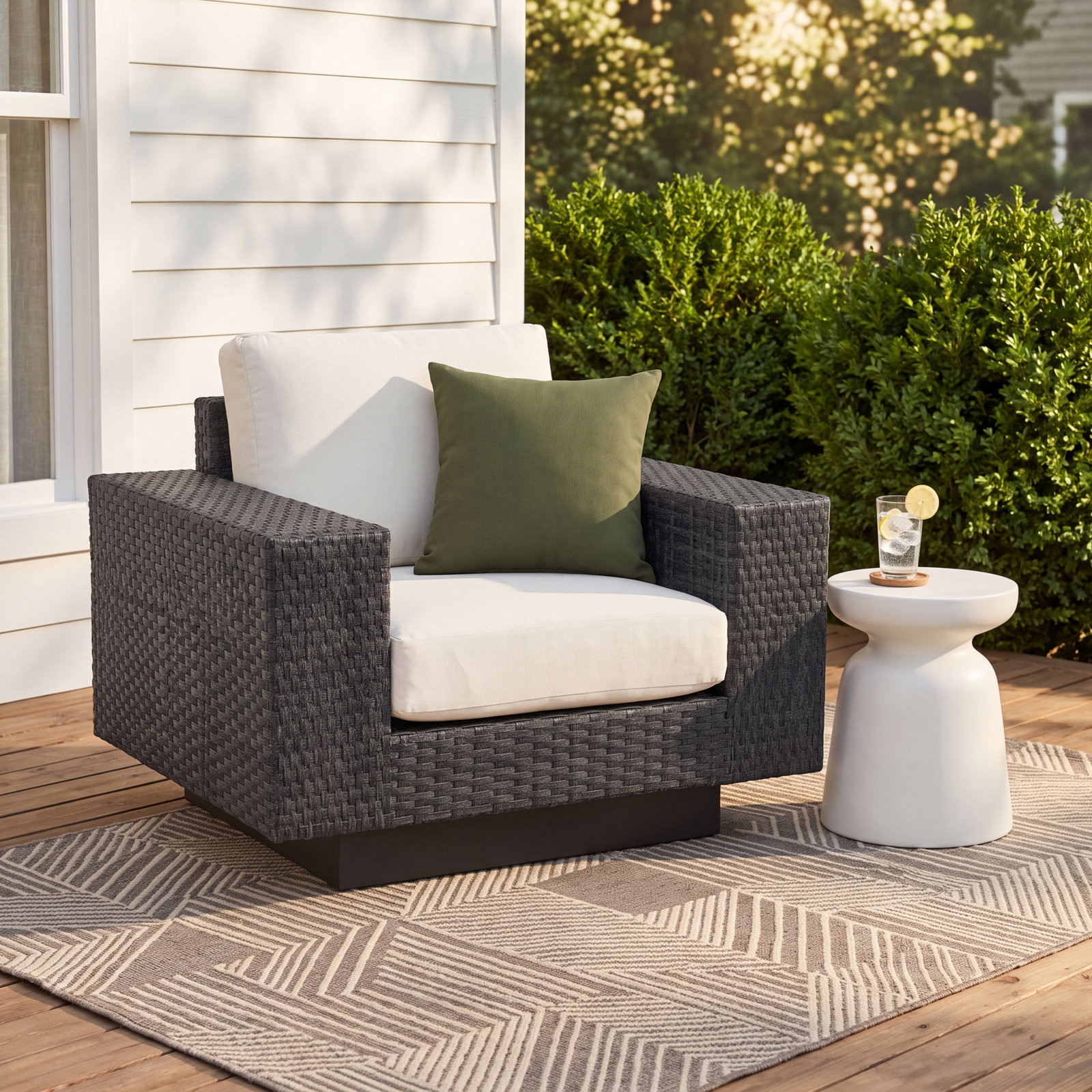 Jenette Sunbrella® Patio Lounge Chair