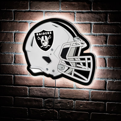 NFL LED Helmet Shaped Lighted Wall Sign