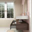 Ensemble de meuble-lavabo double mural 60 po Alysa-71095542