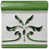 Blanc/vert sélectionné
