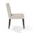 Meria Upholstered Parsons Chair in Beige