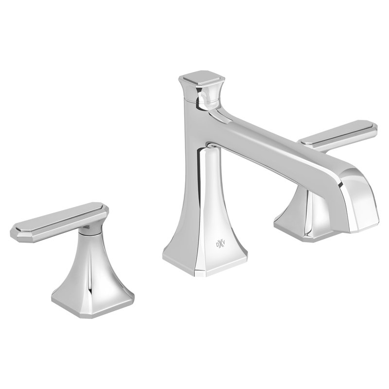 Belshire Widespread Lever Handles, Polished Chrome