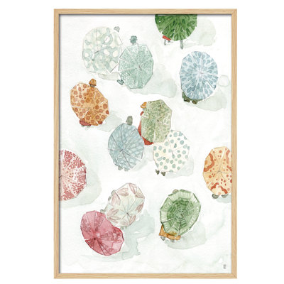 Places Paseo De Otoño by César Ortiz Echagüe - Single Picture Frame Painting