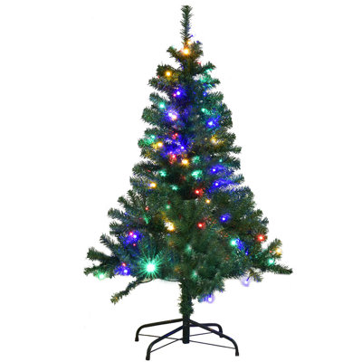 60' Lighted Pine Christmas Tree