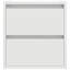 Armoire de chevet murale vidaXL Bois d'ingénierie-1293625803