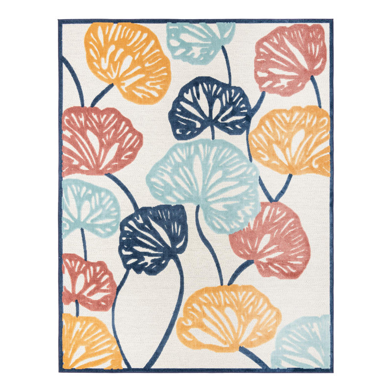 Tapis intérieur / extérieur Mashpee, Rectangle 9 pi x 12 pi