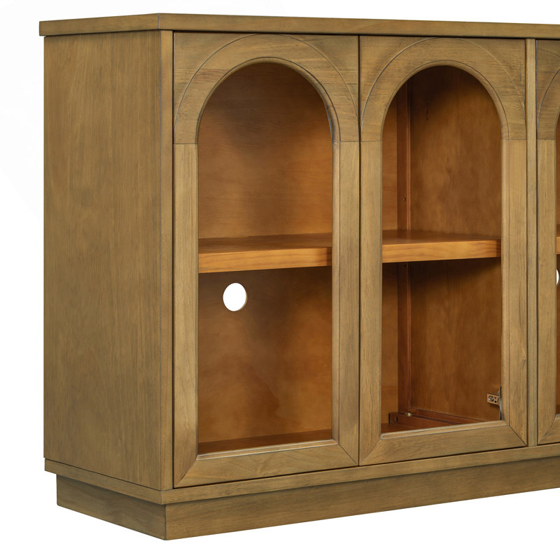 Buffet 57,72 po, Bois de pin vieilli