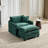 Modern Upholstered Comfy Cloud Couch Ottoman-826767290