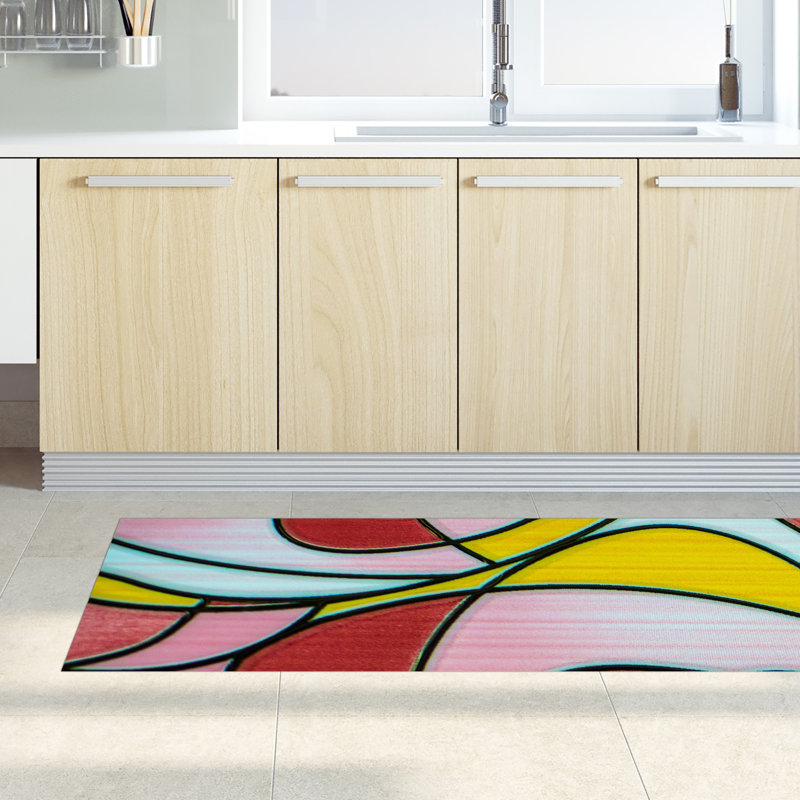 Geraldy Geometric Area Rug, Rectangle 52 x 280cm