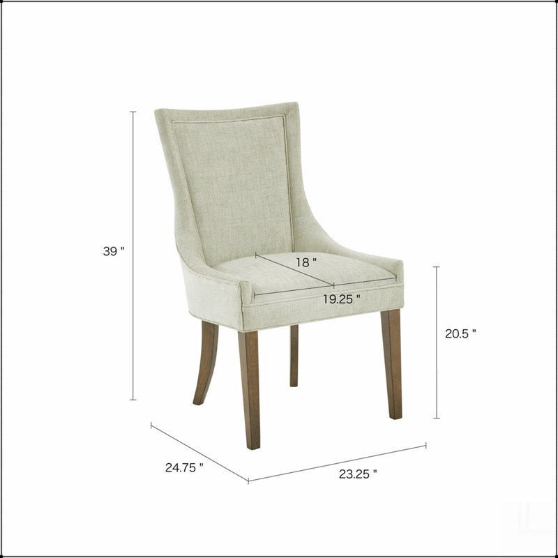 Ensemble de 2 chaises de salle à manger