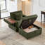 Fauteuil d'appoint confortable en velours côtelé-243103273