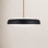 Draper 3 Light Steel Dimmable Pendant