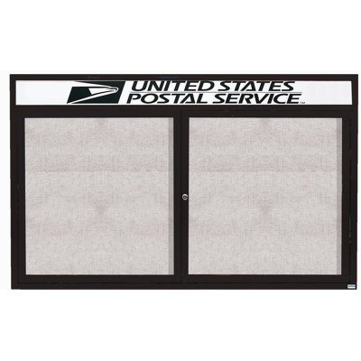 AARCO No Vinyl Wall Metal Bulletin Board