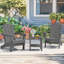 Chaise Adirondack en acier PEHD pliable-1833397268