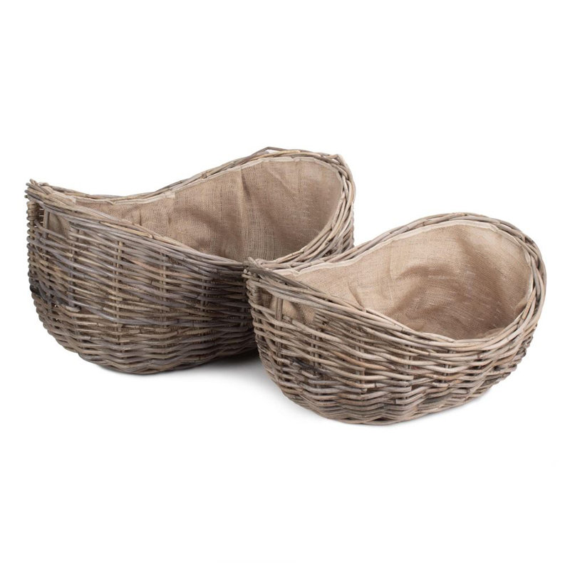 Ecker Rattan Log Carrier