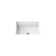 Verticyl Rectangular Undermount Bathroom Sink with Overflow