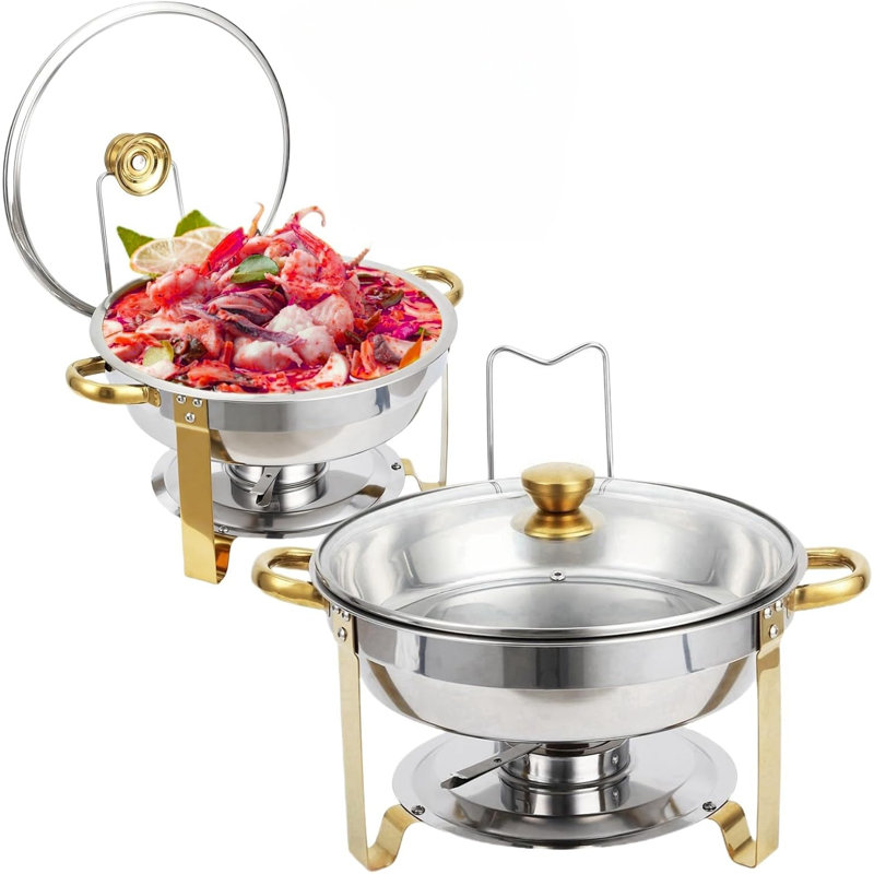 Chafing Dishes, Gold