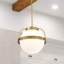 Luminaire suspendu sphère 1 lumière Whit-88590734-88590737