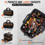 17-Inch Electrician Tool Bags, 46-Pocket Heavy Duty Tool Bag
