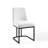 Amplify Sled Base Upholstered Fabric Dining Chairs - Set of 2-901106643-901106642