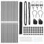 Vidaxl Fence With Posts PVC-Coated Steel-116798004-116798010