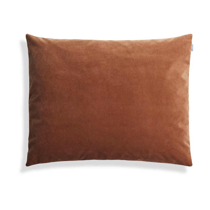 Signal Polyester Dog Pillow/Classic, Copper Velvet, 28" H x 35" W