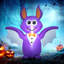 Chauve-souris gonflable Outsunny
