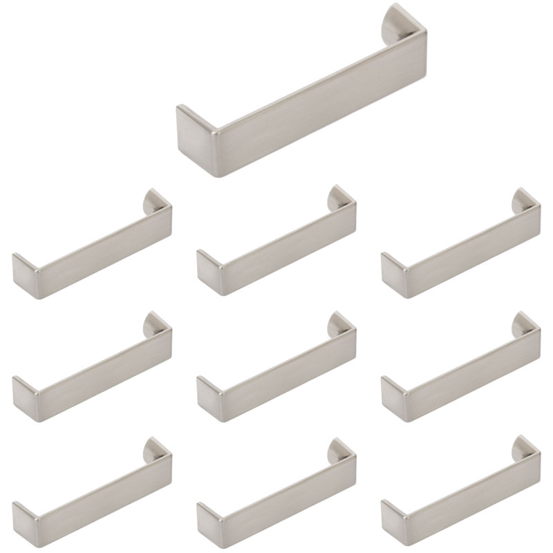 Lancaster 3-3/4" Satin Nickel Bar Pull Multipack, Satin Nickel