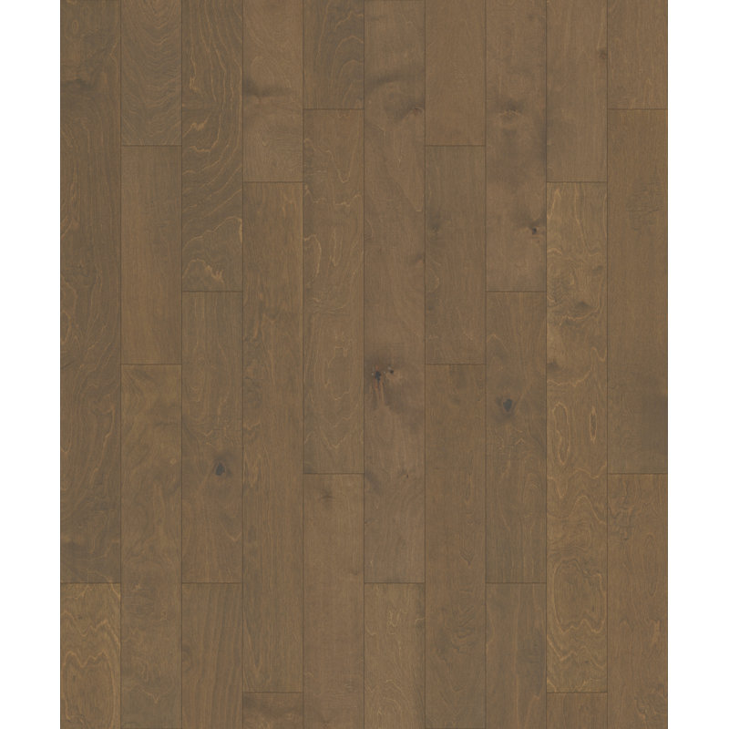Plancher de bois franc d'ingénierie Union Hickory de 3/8 po d'épaisseur x 5 po de largeur x de longueur variable