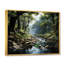 «Gentle River Through Country Charm Forest», art mural forêt fluviale-1395651092-1395651169