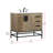 Eugene 36'' Single Bathroom Vanity with Engineered Marble Top-529394653