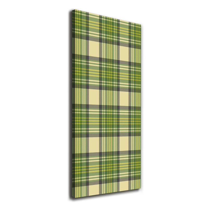 Green Trellis - Wrapped Canvas Print