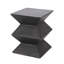 Table d'appoint d'extérieur en béton léger