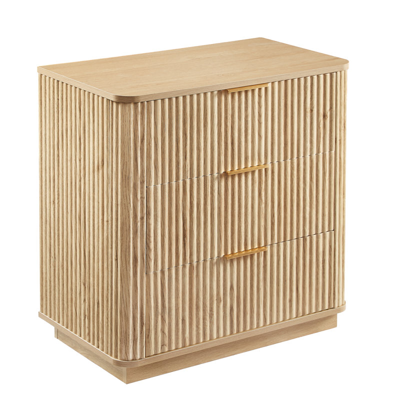 Commode 3 tiroirs Modern Oak Modern