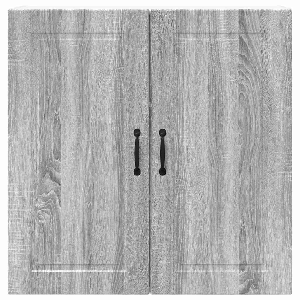 Vidaxl Kitchen Wall Cabinet With Shelf Grey Sonoma 60 X 31 X 80 Cm