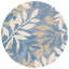 Tapis tropical intérieur / extérieur lavable à la machine Chantille ACN2955-130808268-130808287